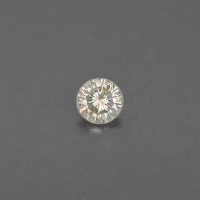0.09 ct Yellow Diamond Gemstone, Diamond Gem in Diamond-Cut Shape for Sale.