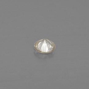 Diamond Gemstone in 3 mm (calibrated) Size for Sale, Diamond Stone in Champagne Color