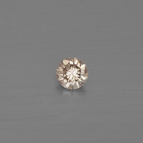 0.08 ct Yellow Diamond Gemstone, Diamond Gem in Diamond-Cut Shape for Sale.