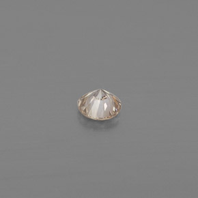 Diamond Gemstone in 2.8 mm Size for Sale, Diamond Stone in Champagne Color