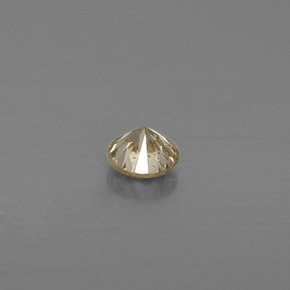 Diamond Gemstone in 3 mm (calibrated) Size for Sale, Diamond Stone in Champagne Color