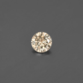 0.16 ct Yellow Diamond Gemstone, Diamond Gem in Diamond-Cut Shape for Sale.