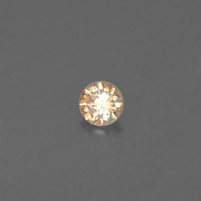 0.12 ct Yellow Diamond Stone, Natural Diamond in Diamond-Cut Shape for Sale
