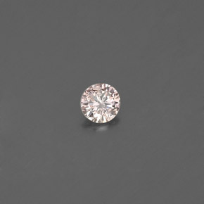 0.08 ct Yellow Diamond Stone, Natural Diamond in Diamond-Cut Shape for Sale