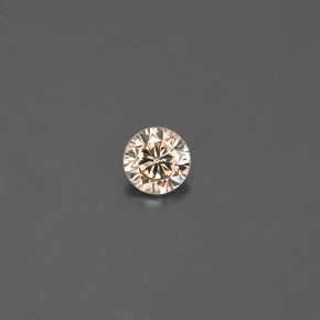 0.11 ct Yellow Diamond Gemstone, Diamond Gem in Diamond-Cut Shape for Sale.