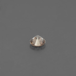 Diamond Gemstone in 3 mm (calibrated) Size for Sale, Diamond Stone in Champagne Color