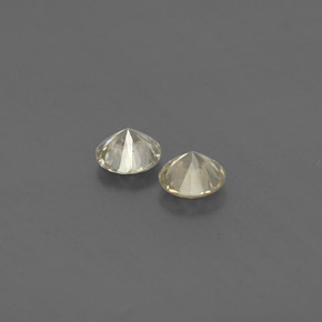 Diamond Gemstone in 2.8 mm Size for Sale, Diamond Stone in Champagne Color