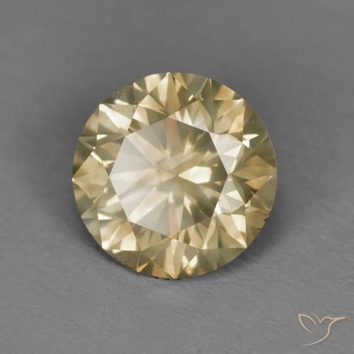 1.81 ct Brown Diamond Stone, Natural Diamond in Diamond-Cut Shape for Sale