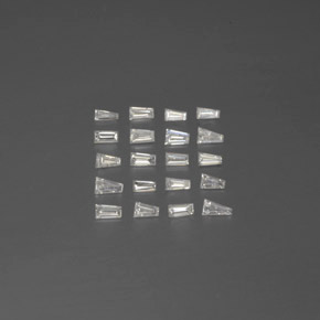 0.29 ct White Diamond Gemstone, Diamond Gem in Trapezoid Shape for Sale.