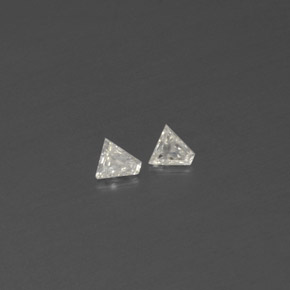 0.05 ct White Diamond Gemstone, Diamond Gem in Trapezoid Shape for Sale.