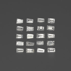0.50 ct White Diamond Stone, Natural Diamond in Trapezoid Shape for Sale