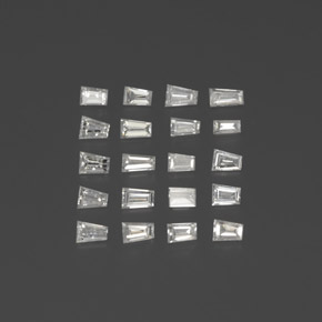 0.34 ct White Diamond Stone, Natural Diamond in Trapezoid Shape for Sale