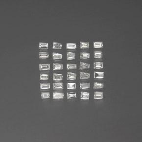 0.64 ctw White Diamond Gemstones, Diamond Gems in Fancy Facet Shape for Sale.