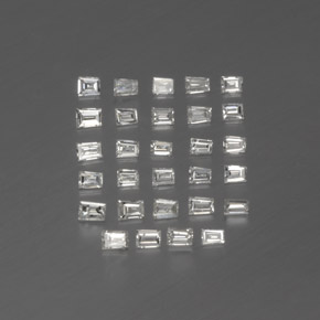 0.38 ct White Diamond Stone, Natural Diamond in Trapezoid Shape for Sale