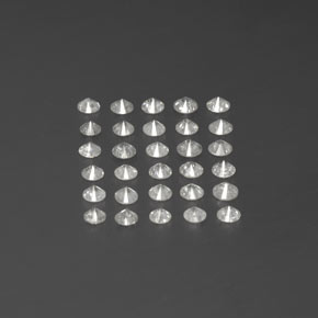 Diamond Gemstone in 2.1 mm Size for Sale, Diamond Stone in White Color