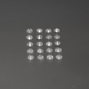 Diamond Gemstone in 2 mm (calibrated) Size for Sale, Diamond Stone in White Color