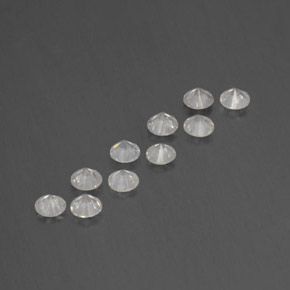 Diamond Gemstone in 2.6 mm Size for Sale, Diamond Stone in White Color