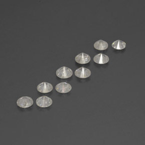 Diamond Gemstone in 2.7 mm Size for Sale, Diamond Stone in White Color