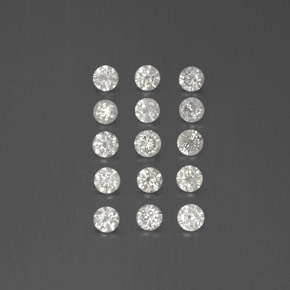 0.92 ct White Diamond Gemstone, Diamond Gem in Diamond-Cut Shape for Sale.