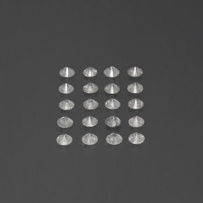 Diamond Gemstone in 2.1 mm Size for Sale, Diamond Stone in White Color