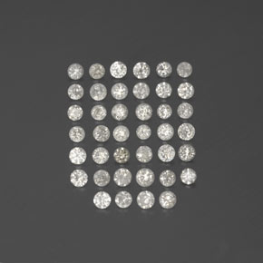 1.47 ct White Diamond Gemstone, Diamond Gem in Diamond-Cut Shape for Sale.