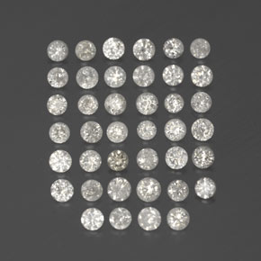 1.47 ct White Diamond Stone, Natural Diamond in Diamond-Cut Shape for Sale