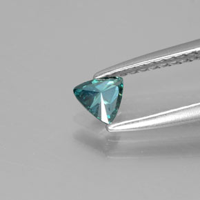 Diamond Gemstone in 4 x 4 mm (calibrated) Size for Sale, Diamond Stone in Greenish Blue Color