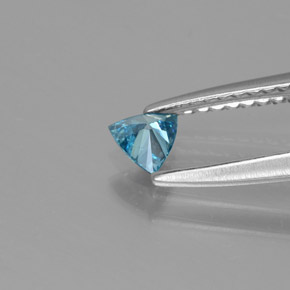 Diamond Gemstone in 4.1 x 3.7 mm Size for Sale, Diamond Stone in Blue Color