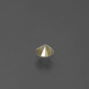 Diamond Gemstone in 3.5 mm (calibrated) Size for Sale, Diamond Stone in Champagne Color