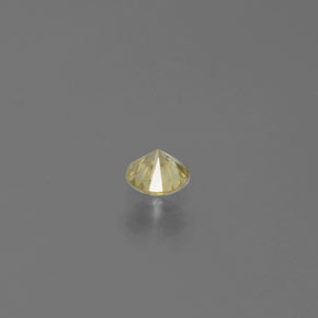 Diamond Gemstone in 3.5 mm (calibrated) Size for Sale, Diamond Stone in Champagne Color