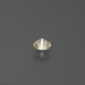 Diamond Gemstone in 3.5 mm (calibrated) Size for Sale, Diamond Stone in Champagne Color