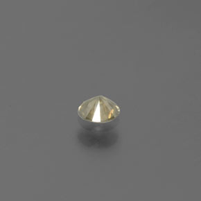 Diamond Gemstone in 3.5 mm (calibrated) Size for Sale, Diamond Stone in Champagne Color