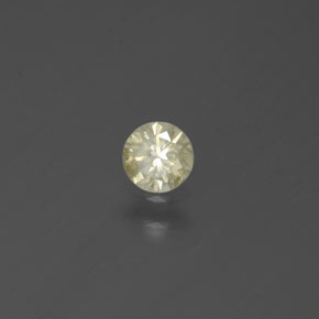 0.18 ct Gold Diamond Stone, Natural Diamond in Diamond-Cut Shape for Sale