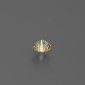Diamond Gemstone in 3.2 mm Size for Sale, Diamond Stone in Champagne Color