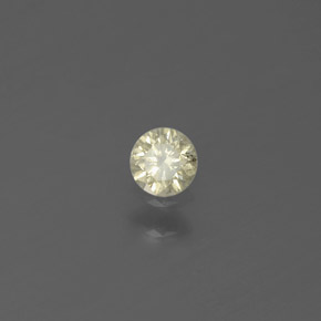 0.11 ct Gold Diamond Stone, Natural Diamond in Diamond-Cut Shape for Sale