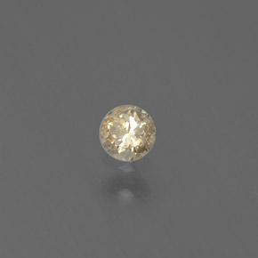 0.12 ct Gold Diamond Stone, Natural Diamond in Diamond-Cut Shape for Sale