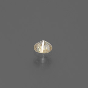 Diamond Gemstone in 3 mm (calibrated) Size for Sale, Diamond Stone in Champagne Color