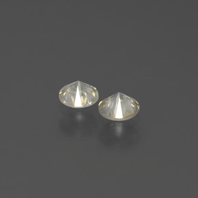 Diamond Gemstone in 3.3 mm Size for Sale, Diamond Stone in Champagne Color