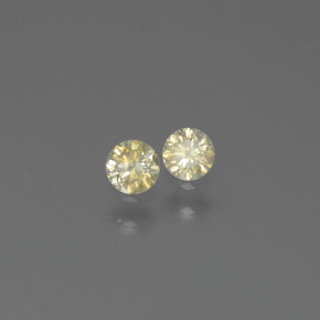 0.21 ct Yellow Diamond Stone, Natural Diamond in Diamond-Cut Shape for Sale
