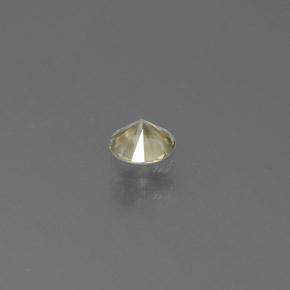 Diamond Gemstone in 3.4 mm Size for Sale, Diamond Stone in Champagne Color