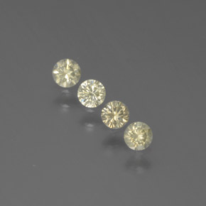 0.29 ct Yellow Diamond Gemstone, Diamond Gem in Diamond-Cut Shape for Sale.