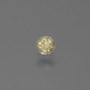 0.17 ct Gold Diamond Gemstone, Diamond Gem in Diamond-Cut Shape for Sale.