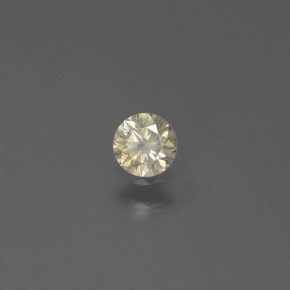 0.15 ct Gold Diamond Stone, Natural Diamond in Diamond-Cut Shape for Sale