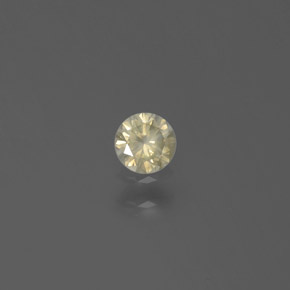 0.15 ct Gold Diamond Gemstone, Diamond Gem in Diamond-Cut Shape for Sale.