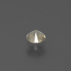 Diamond Gemstone in 3.4 mm Size for Sale, Diamond Stone in Champagne Color