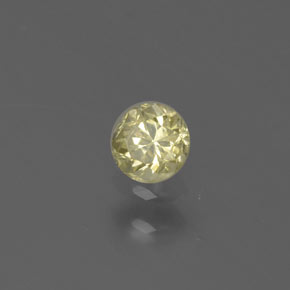 0.17 ct Gold Diamond Stone, Natural Diamond in Diamond-Cut Shape for Sale