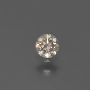 0.14 ct Gold Diamond Gemstone, Diamond Gem in Diamond-Cut Shape for Sale.