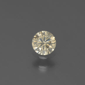 0.15 ct Gold Diamond Gemstone, Diamond Gem in Diamond-Cut Shape for Sale.