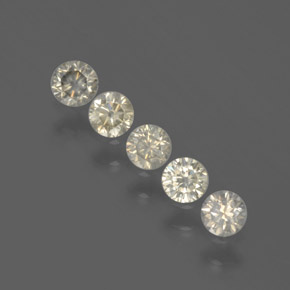 0.47 ct Yellow Diamond Gemstone, Diamond Gem in Diamond-Cut Shape for Sale.