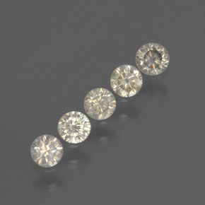 0.47 ct Yellow Diamond Stone, Natural Diamond in Diamond-Cut Shape for Sale